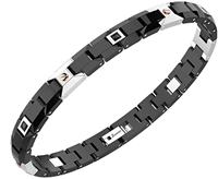 Bracciale Zancan Uomo Hi Teck in Acciaio EHB163 - EHB163